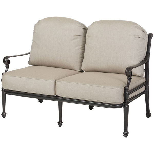 Grand Terrace Cushioned Loveseat by Gensun - Image 2
